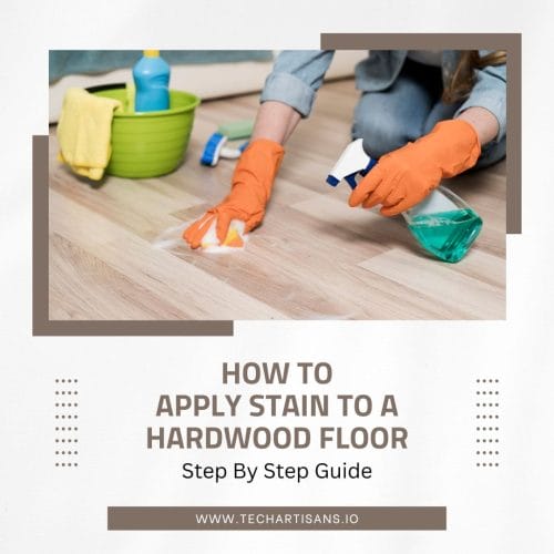 Apply Stain to a Hardwood Floor